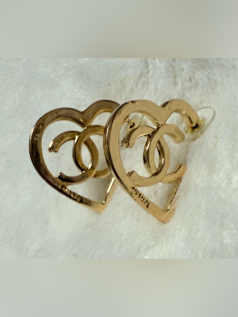 Heart-Shaped Hoop Earrings Fashion Jewelry